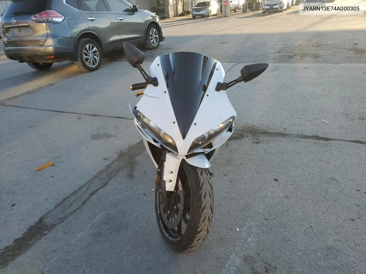 2004 Yamaha Yzfr1 VIN: JYARN13E74A000305 Lot: 75290504