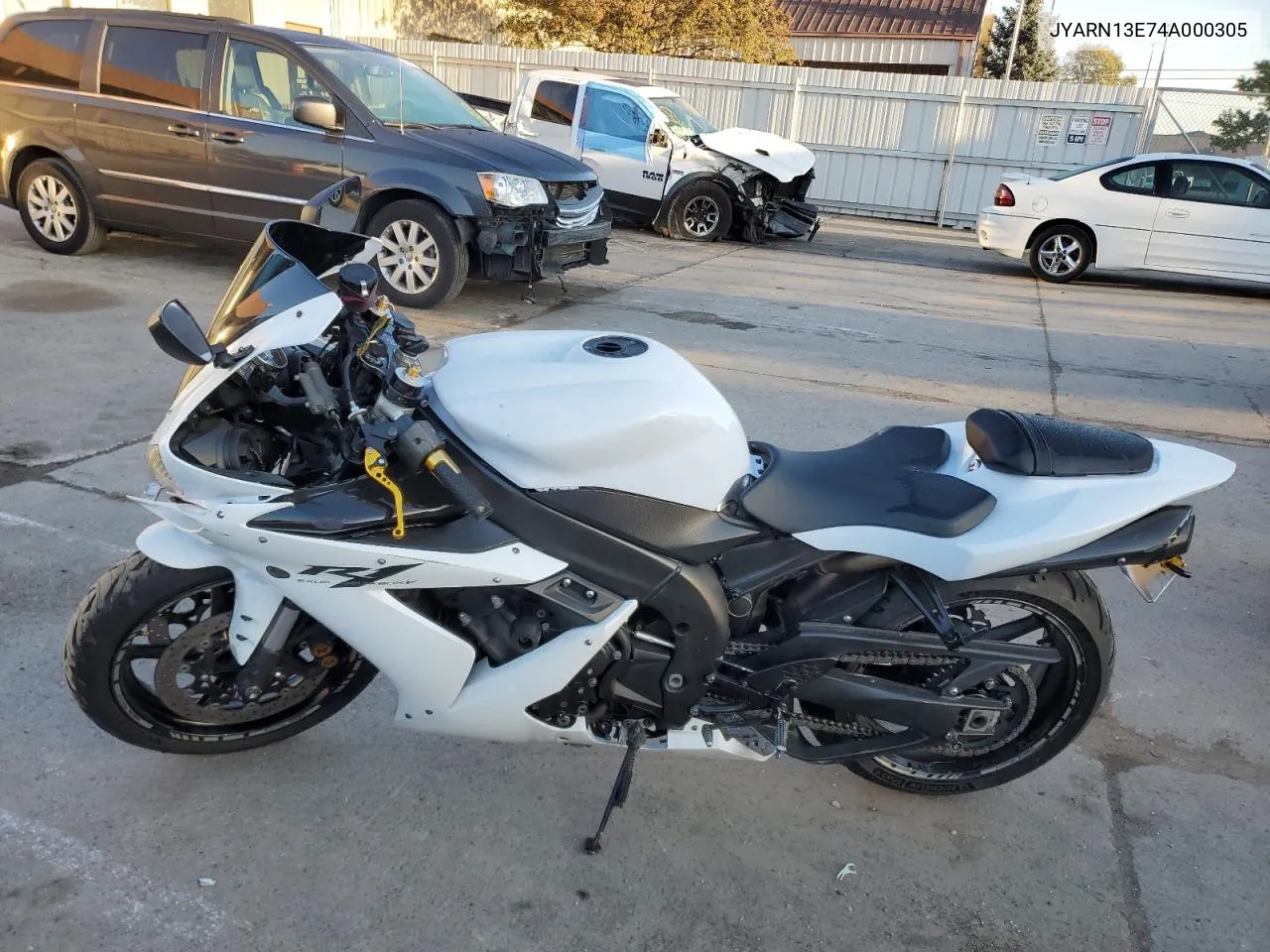 2004 Yamaha Yzfr1 VIN: JYARN13E74A000305 Lot: 75290504