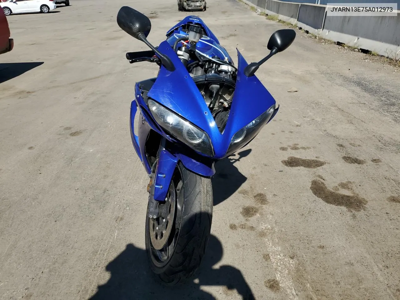 2005 Yamaha Yzfr1 VIN: JYARN13E75A012973 Lot: 72250304