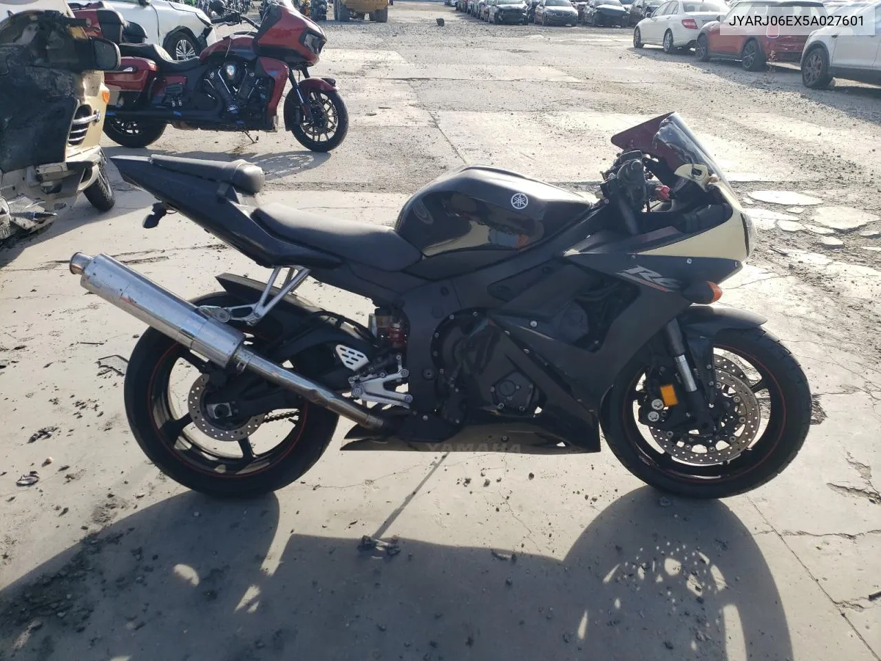 2005 Yamaha Yzfr6 L VIN: JYARJ06EX5A027601 Lot: 77826414