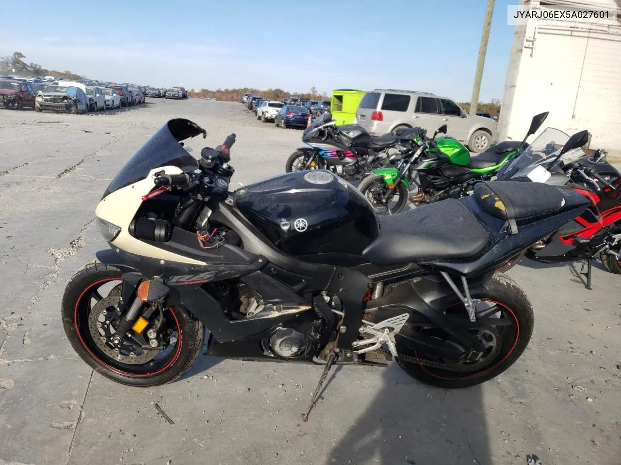 2005 Yamaha Yzfr6 L VIN: JYARJ06EX5A027601 Lot: 77826414