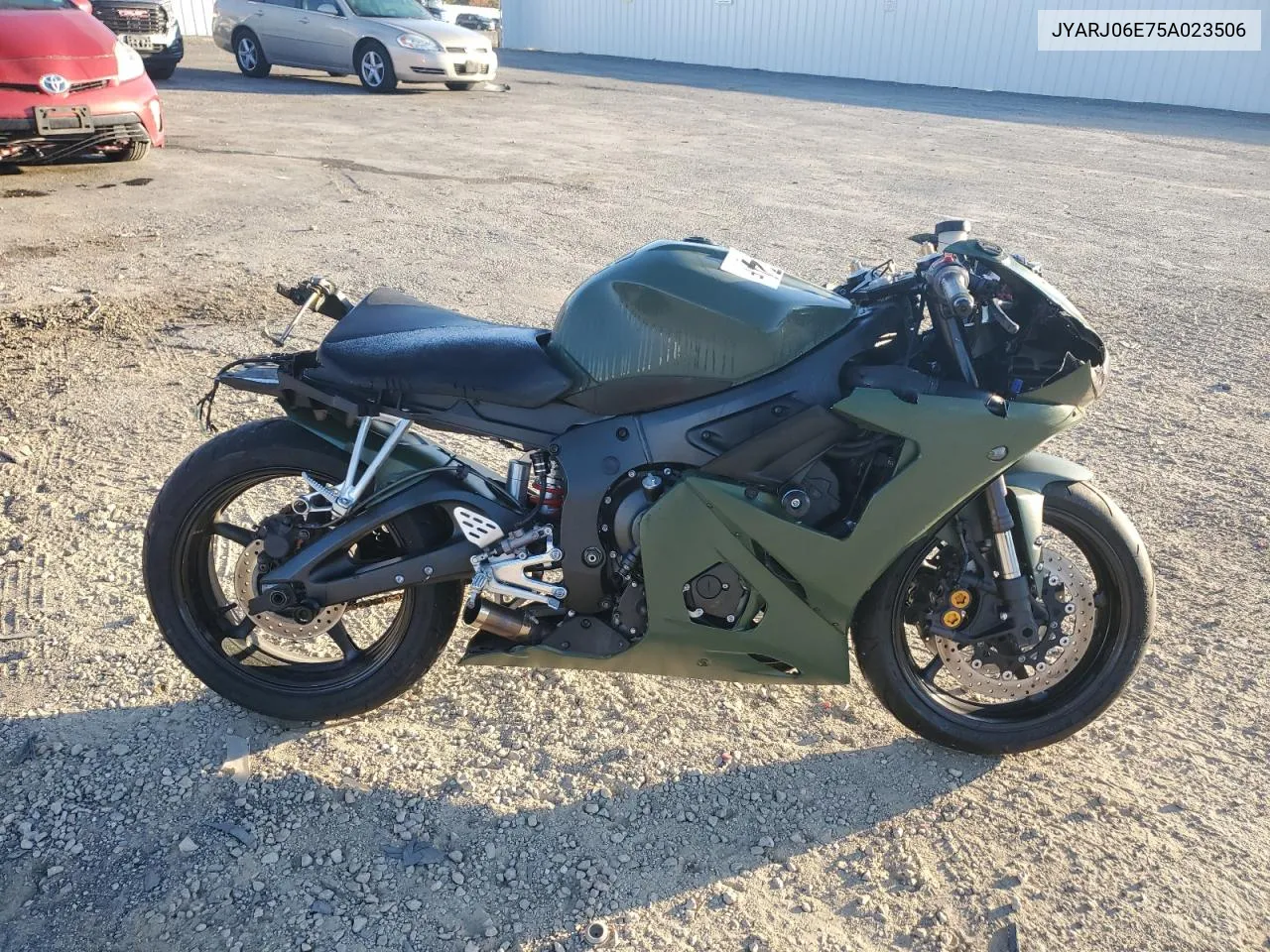 2005 Yamaha Yzfr6 L VIN: JYARJ06E75A023506 Lot: 77826574