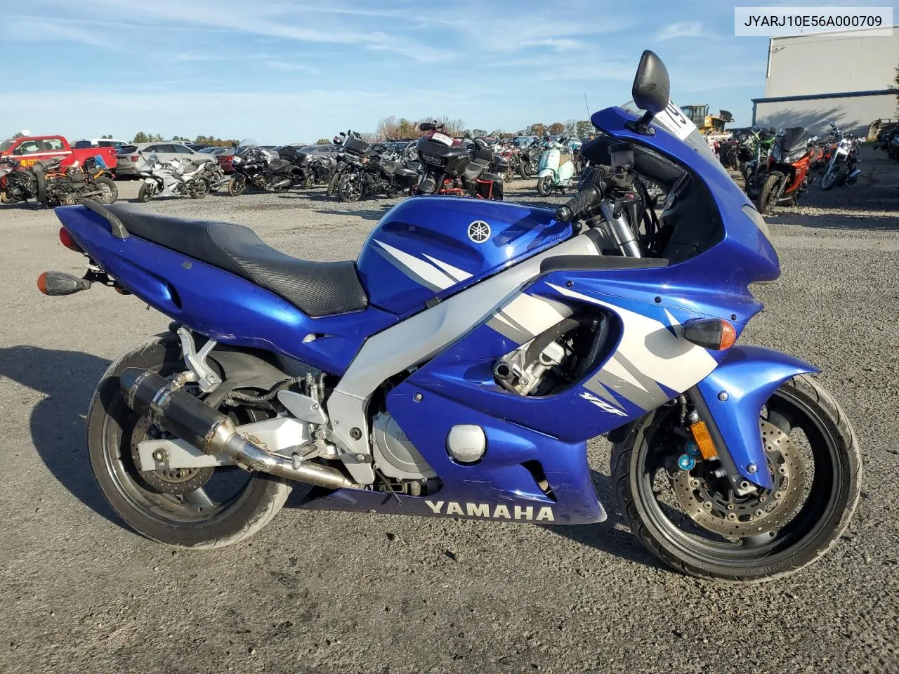 2006 Yamaha Yzf600 R VIN: JYARJ10E56A000709 Lot: 79121864