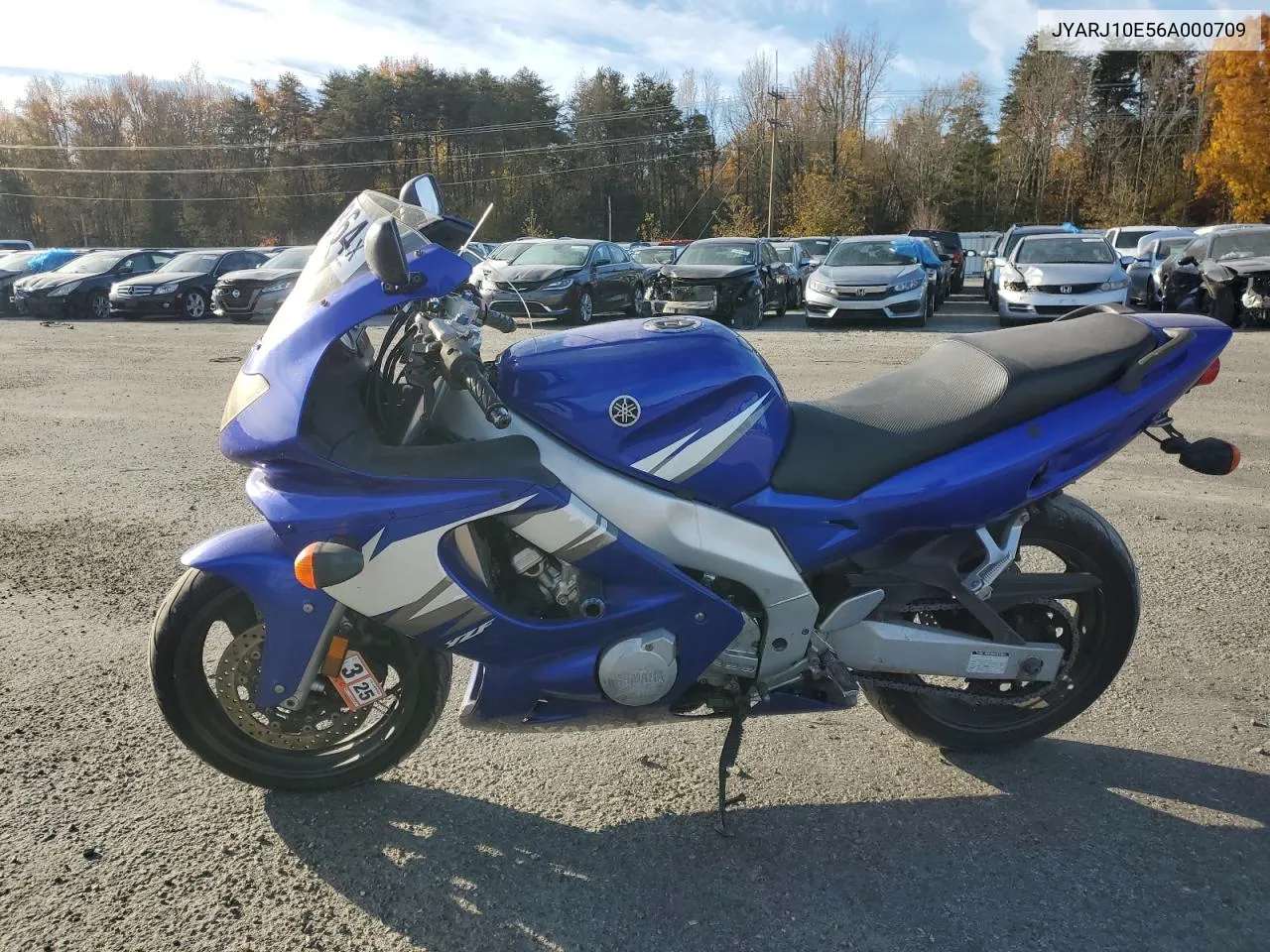 2006 Yamaha Yzf600 R VIN: JYARJ10E56A000709 Lot: 79121864