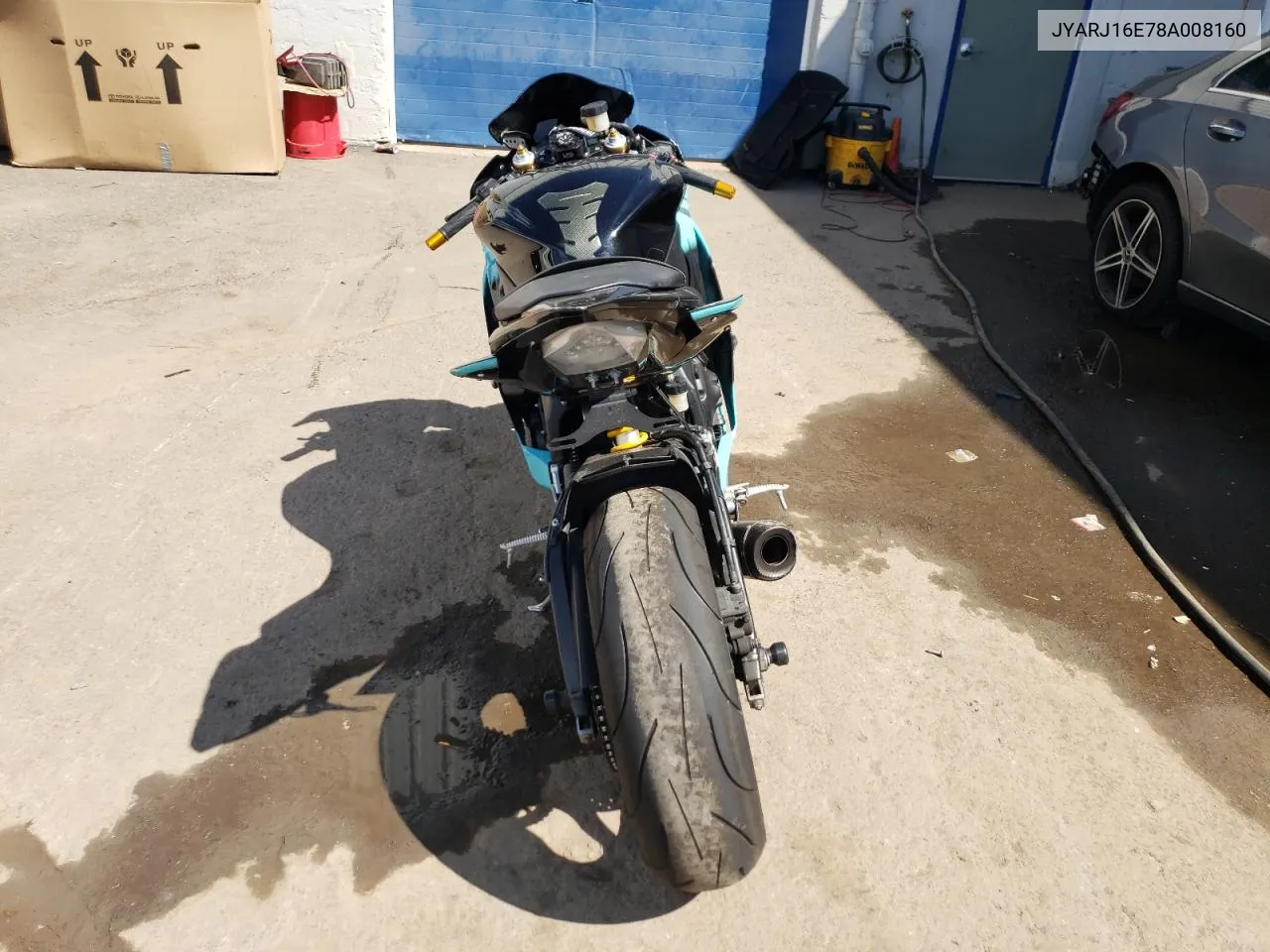 2008 Yamaha Yzfr6 VIN: JYARJ16E78A008160 Lot: 70773094