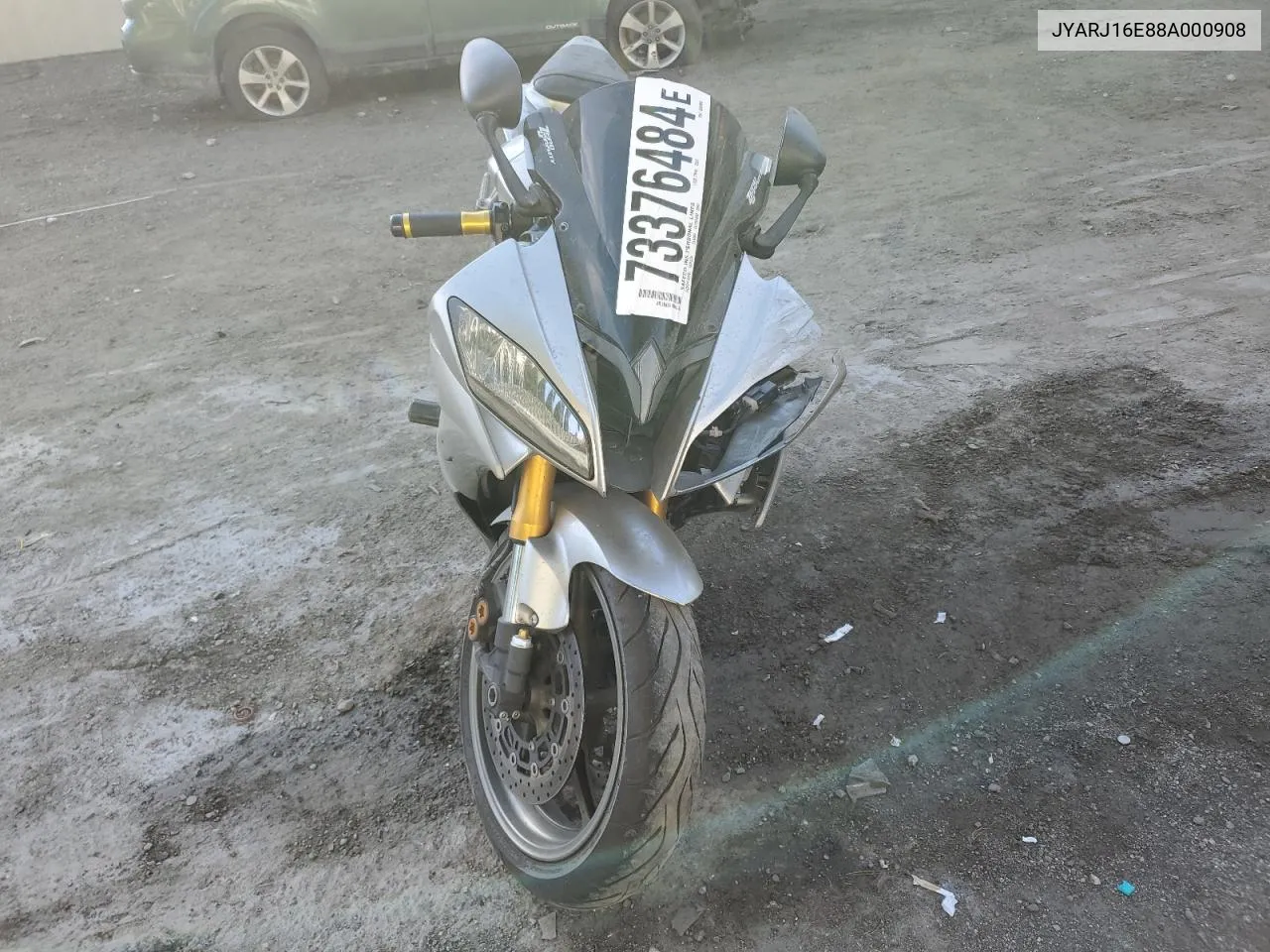 2008 Yamaha Yzfr6 VIN: JYARJ16E88A000908 Lot: 73376484