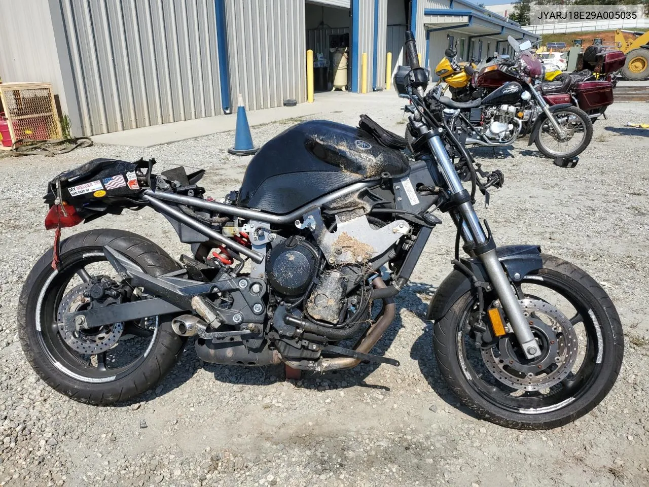 2009 Yamaha Fz6 R VIN: JYARJ18E29A005035 Lot: 74713554