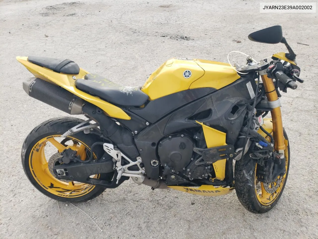 2009 Yamaha Yzfr1 VIN: JYARN23E39A002002 Lot: 77127784