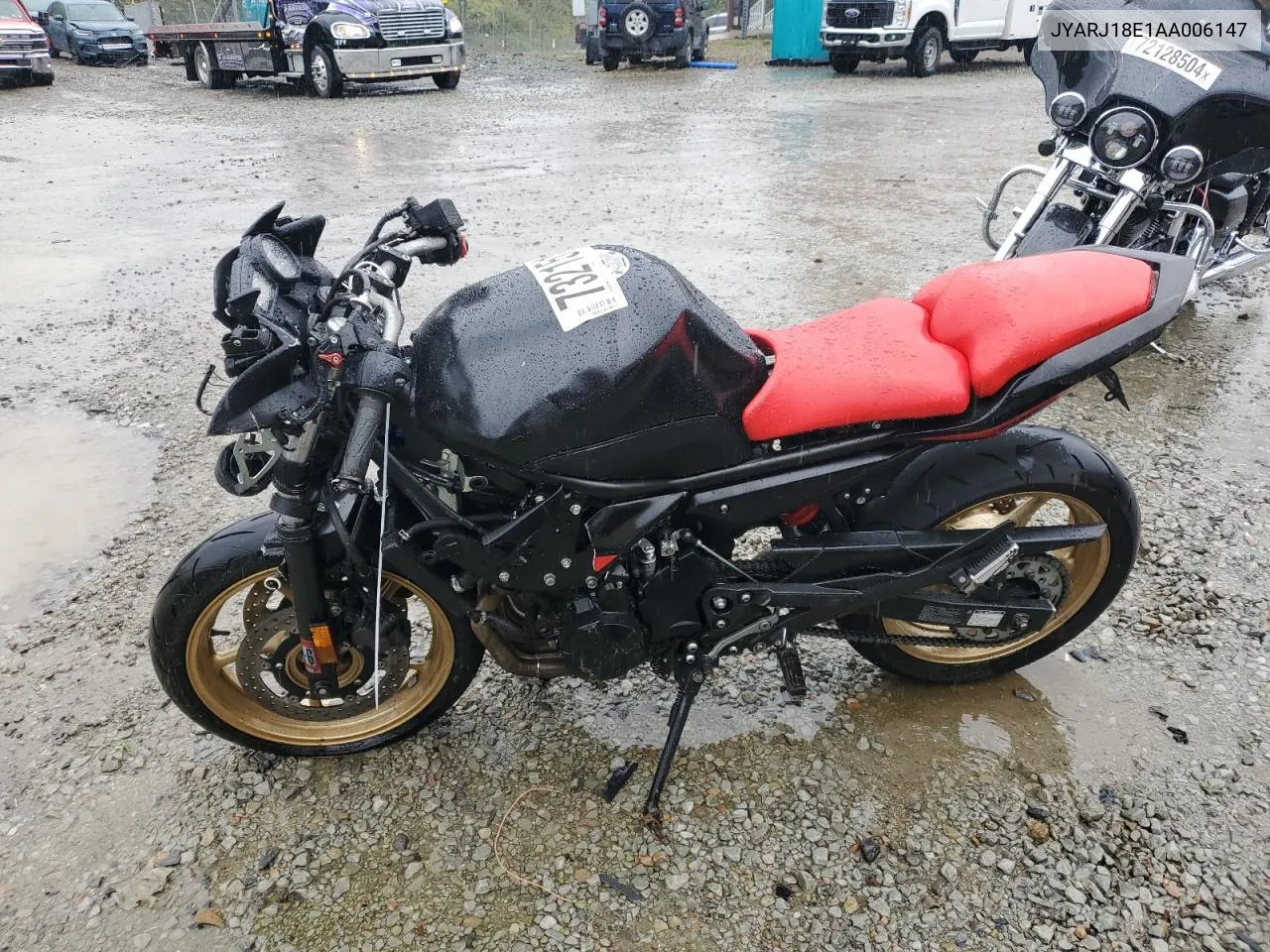 2010 Yamaha Fz6 R VIN: JYARJ18E1AA006147 Lot: 73215134