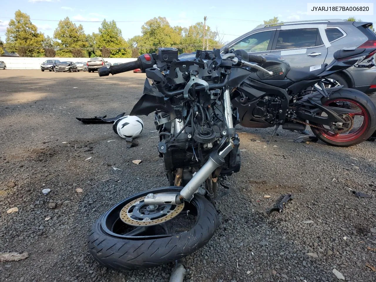 2011 Yamaha Fz6 R VIN: JYARJ18E7BA006820 Lot: 67463274