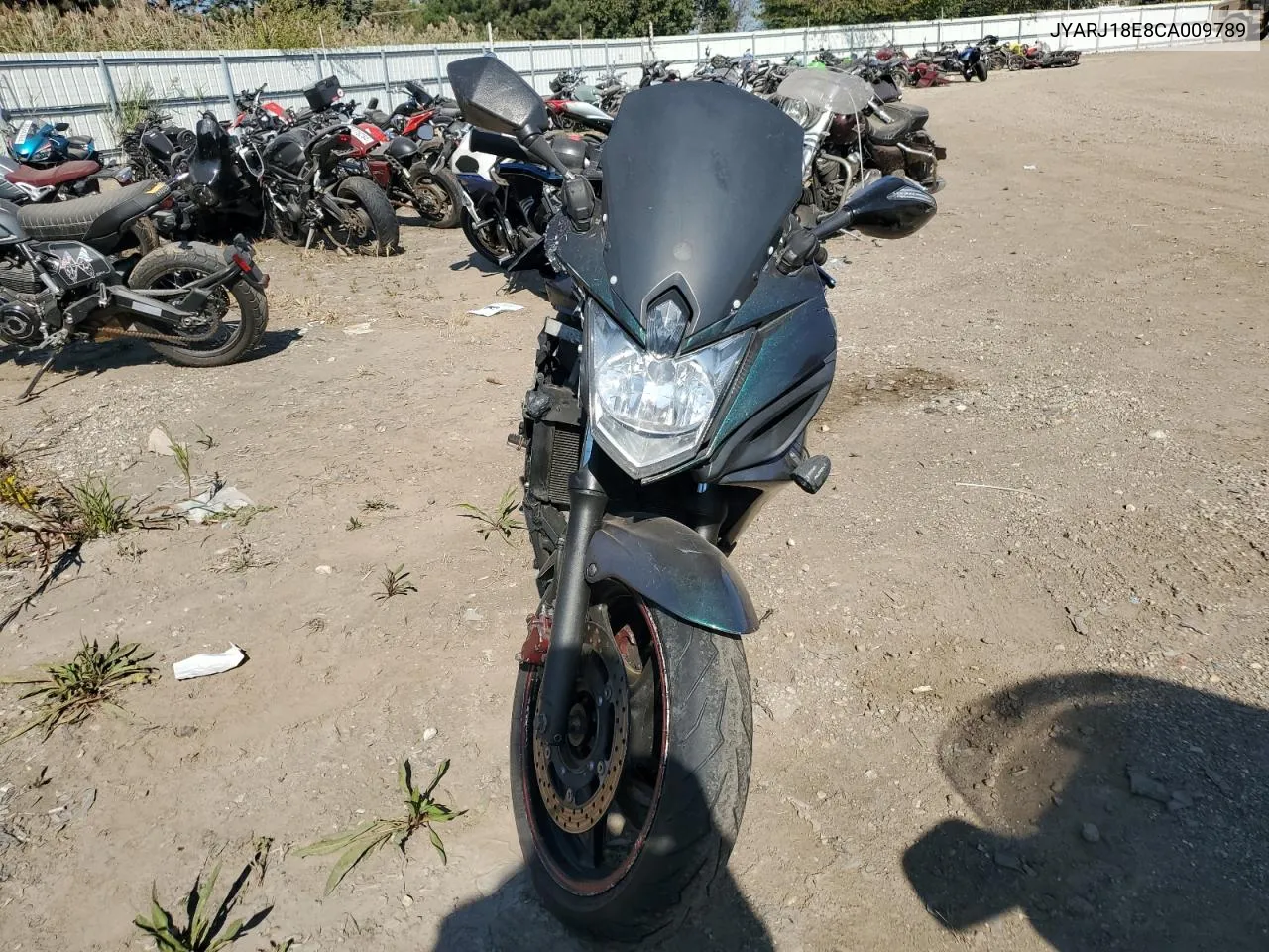 2012 Yamaha Fz6 R VIN: JYARJ18E8CA009789 Lot: 73458514