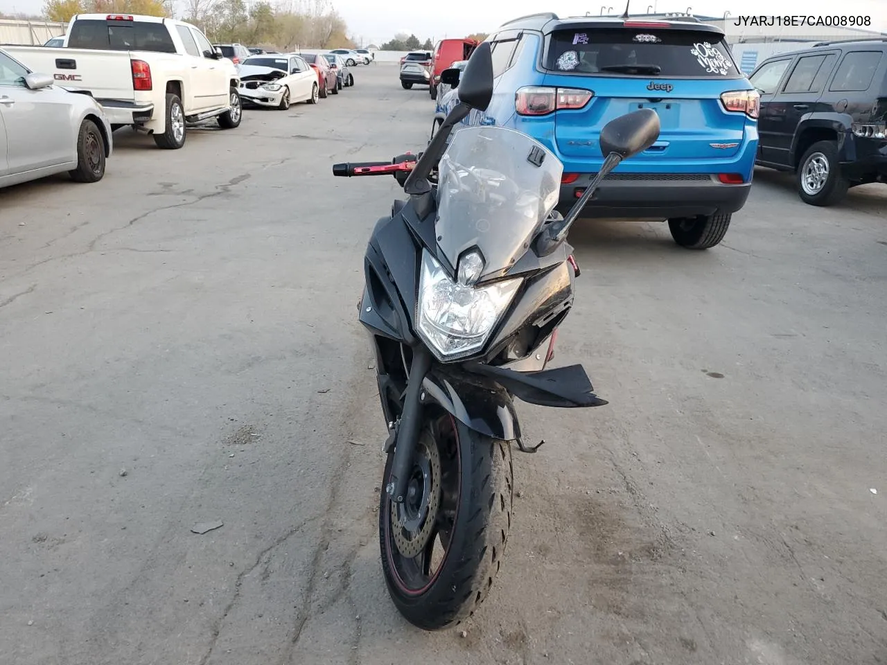 2012 Yamaha Fz6 R VIN: JYARJ18E7CA008908 Lot: 75726634