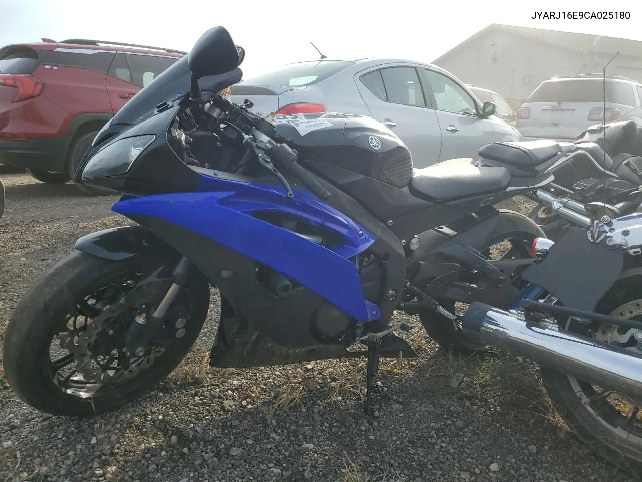 2012 Yamaha Yzfr6 VIN: JYARJ16E9CA025180 Lot: 78015574