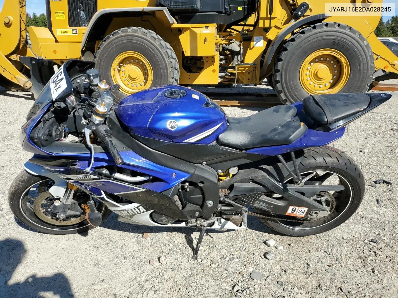 2013 Yamaha Yzfr6 VIN: JYARJ16E2DA028245 Lot: 76126164