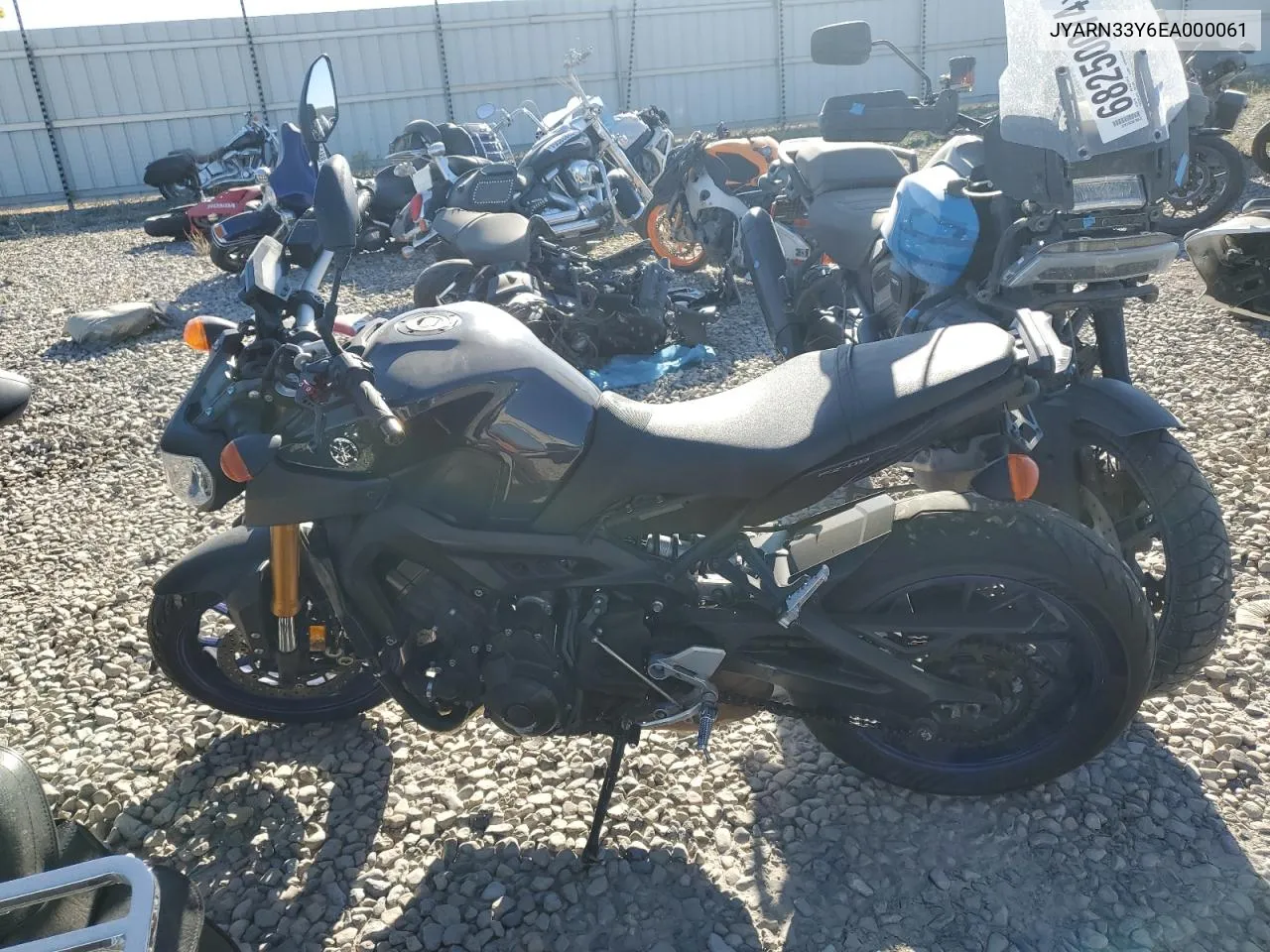 2014 Yamaha Fz09 C VIN: JYARN33Y6EA000061 Lot: 73515454