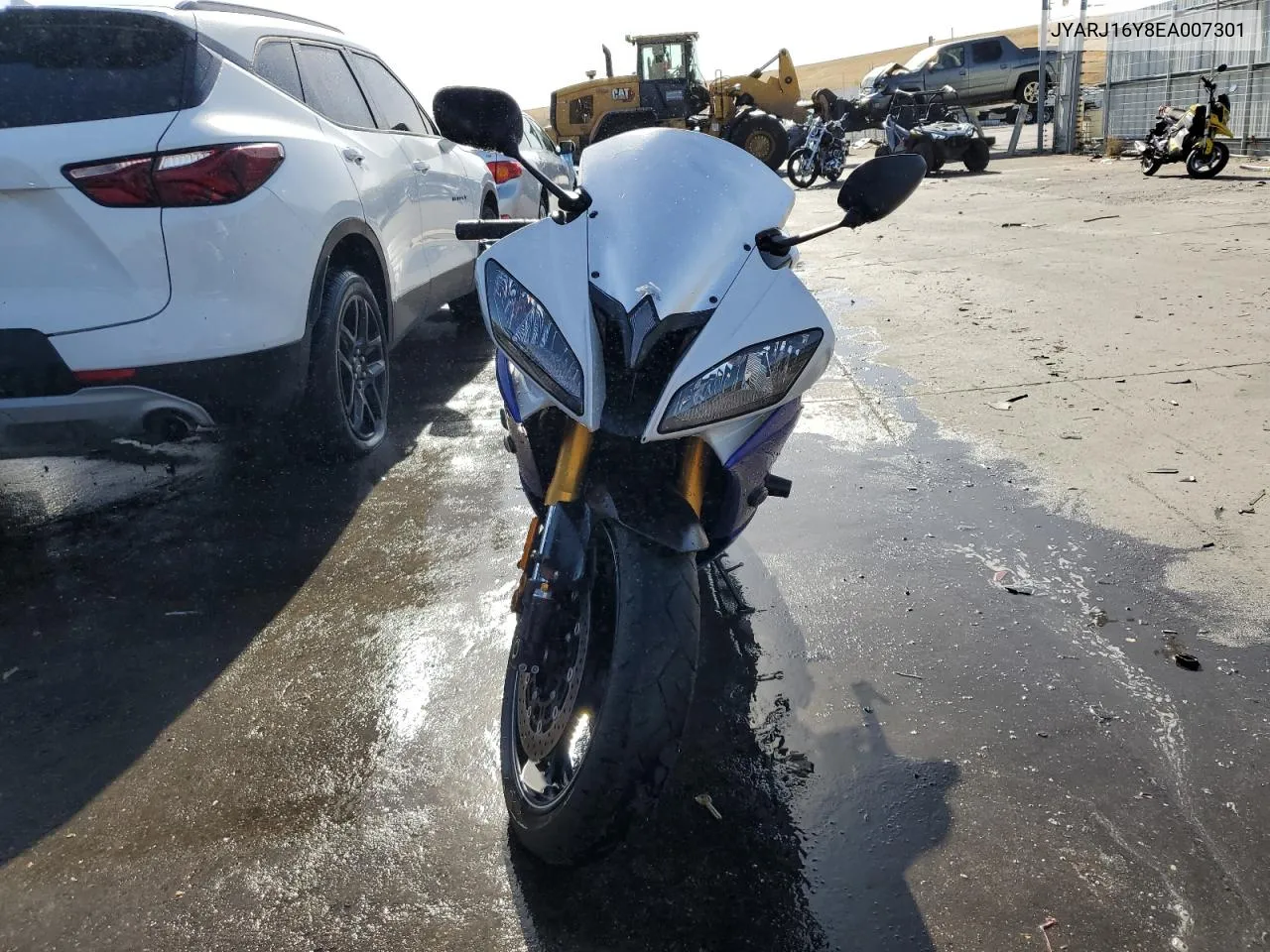 2014 Yamaha Yzfr6 C VIN: JYARJ16Y8EA007301 Lot: 76356214