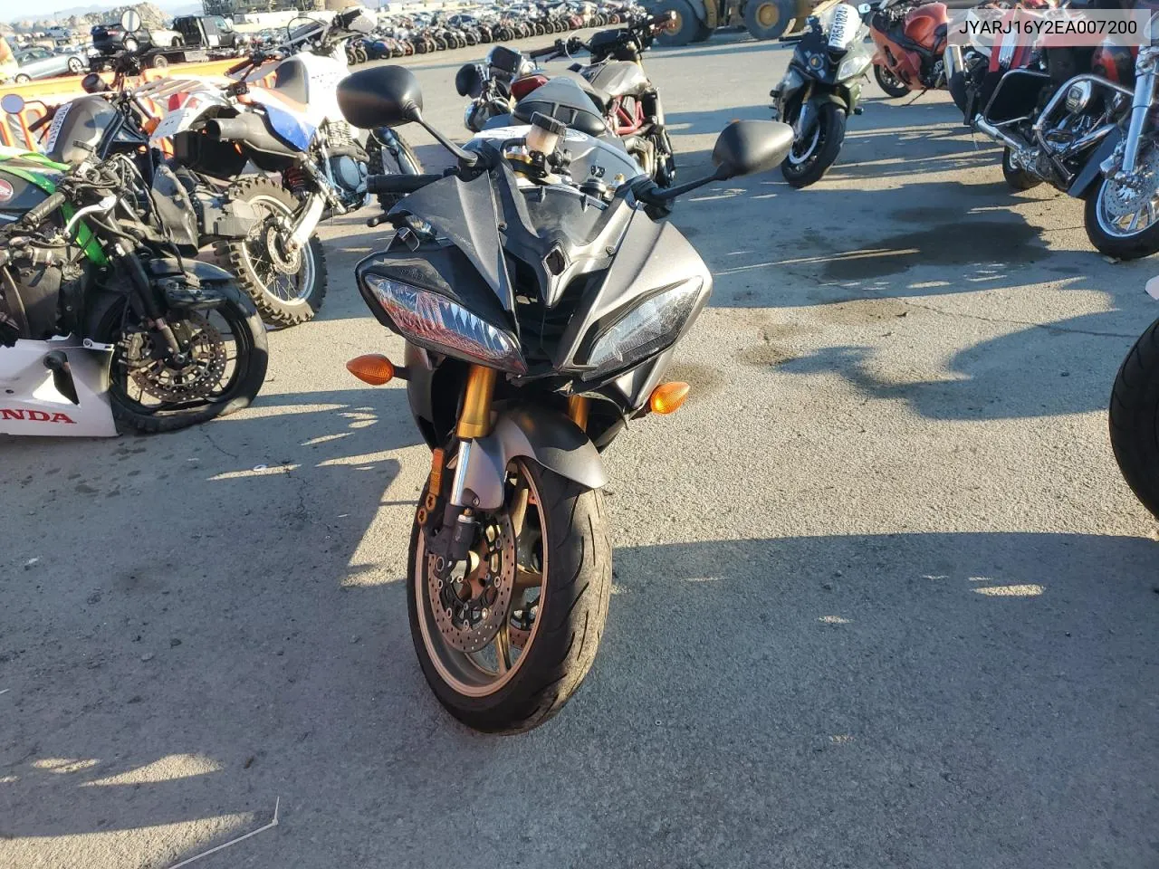 2014 Yamaha Yzfr6 C VIN: JYARJ16Y2EA007200 Lot: 77885514