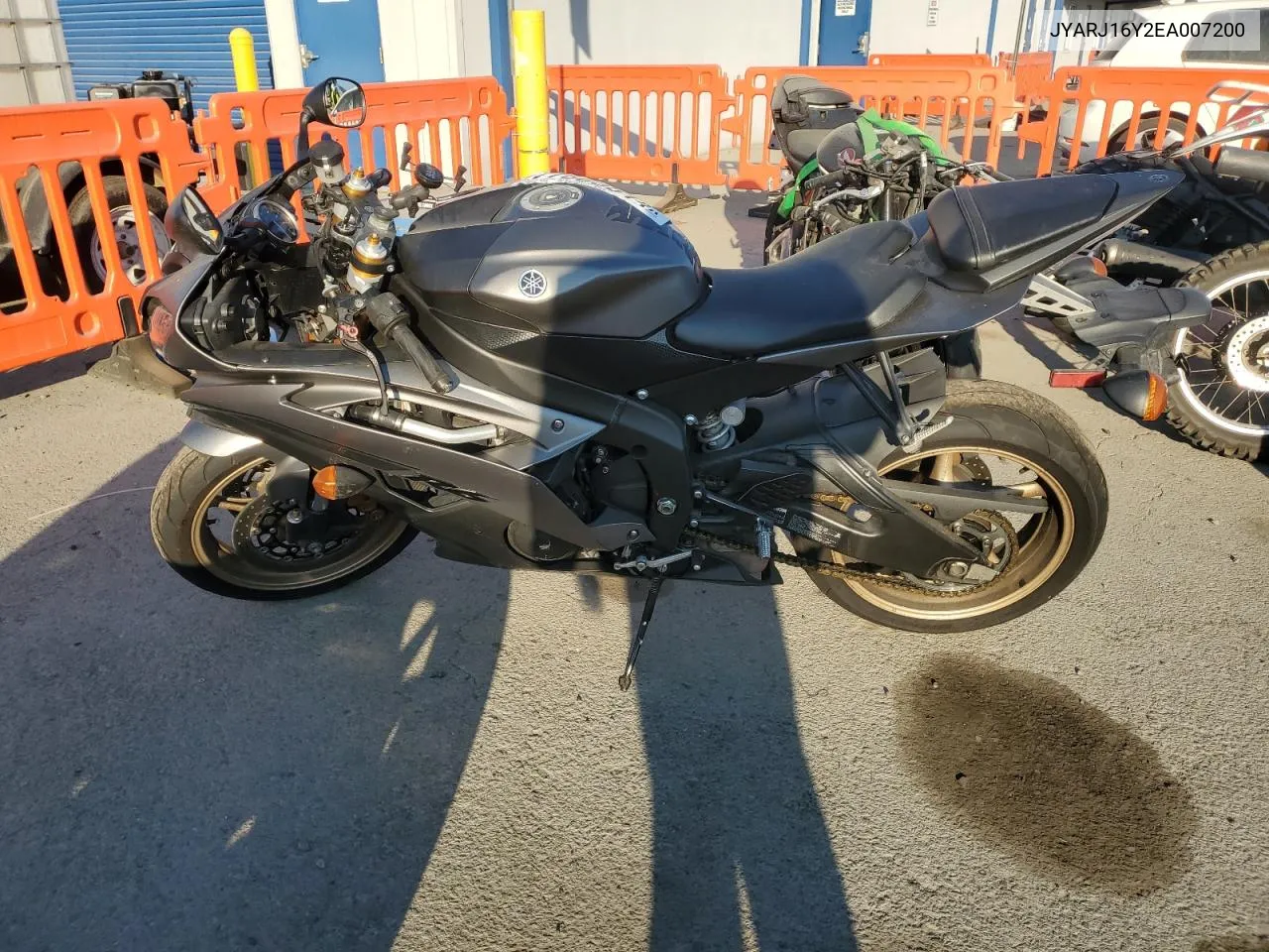 2014 Yamaha Yzfr6 C VIN: JYARJ16Y2EA007200 Lot: 77885514