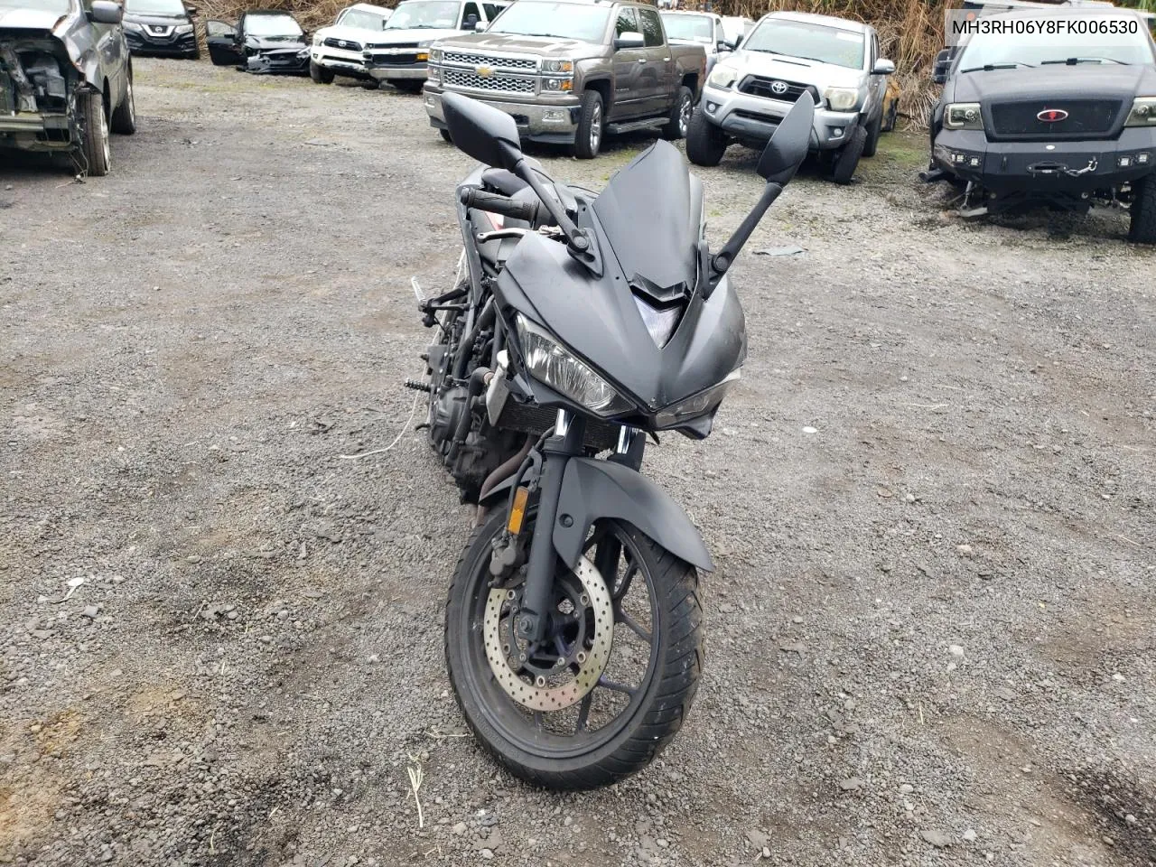 2015 Yamaha Yzfr3 VIN: MH3RH06Y8FK006530 Lot: 74694314