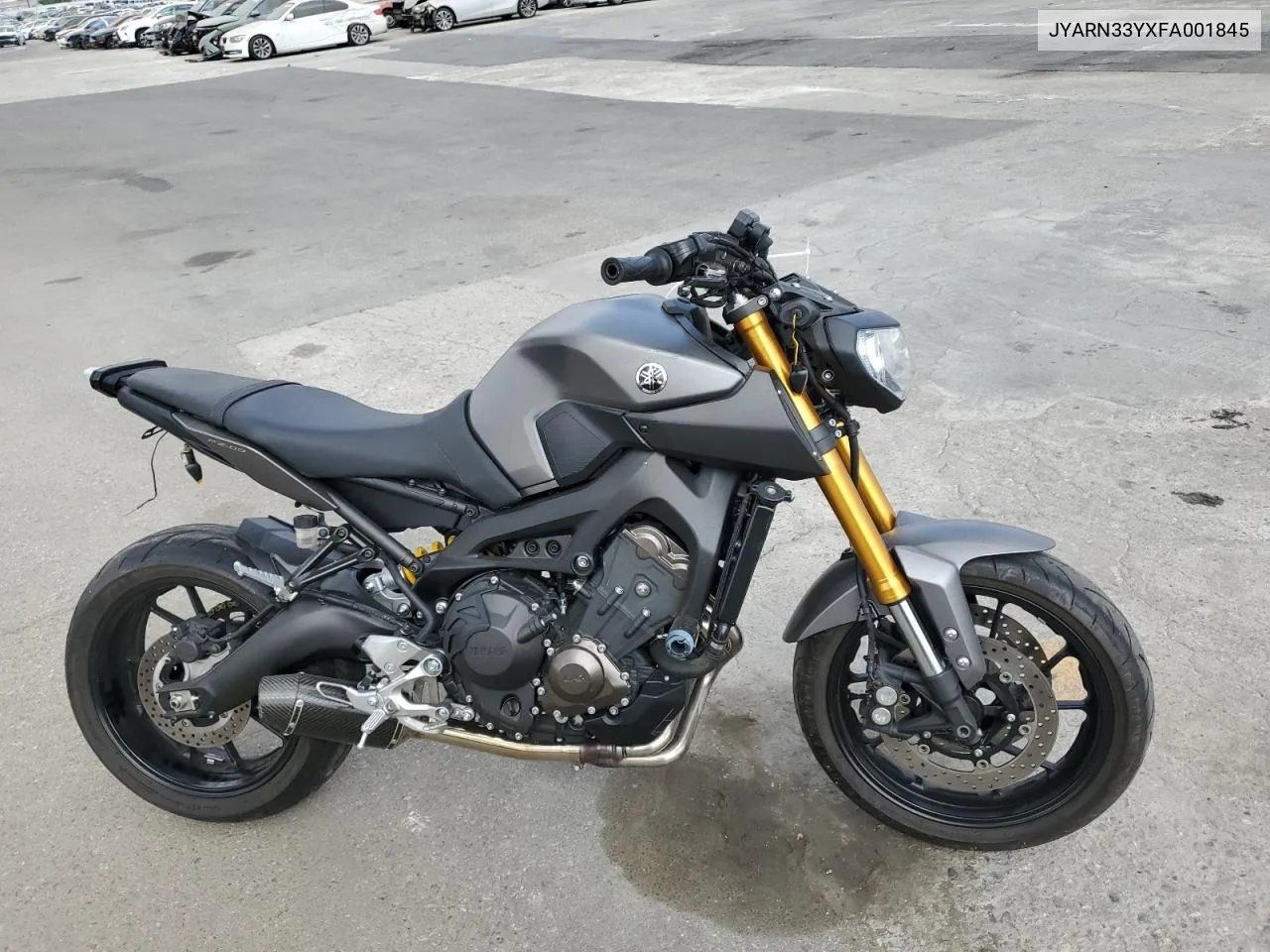 2015 Yamaha Fz09 C VIN: JYARN33YXFA001845 Lot: 77911804