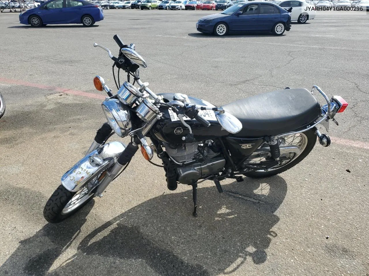 2016 Yamaha Sr400 C VIN: JYARH04Y1GA000296 Lot: 76306854