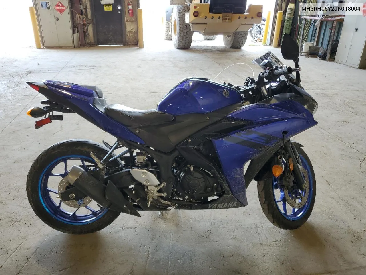 2018 Yamaha Yzfr3 VIN: MH3RH06Y2JK018004 Lot: 64863904