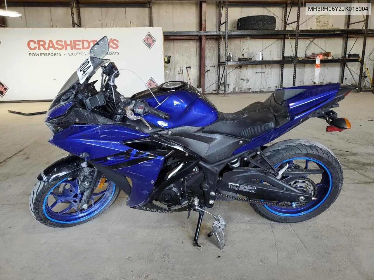 2018 Yamaha Yzfr3 VIN: MH3RH06Y2JK018004 Lot: 64863904