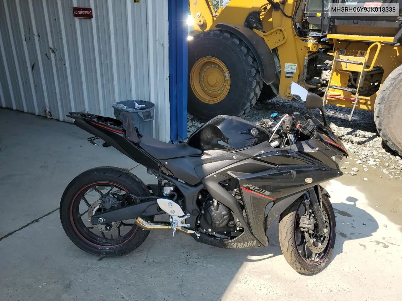 2018 Yamaha Yzfr3 VIN: MH3RH06Y9JK018338 Lot: 66073474