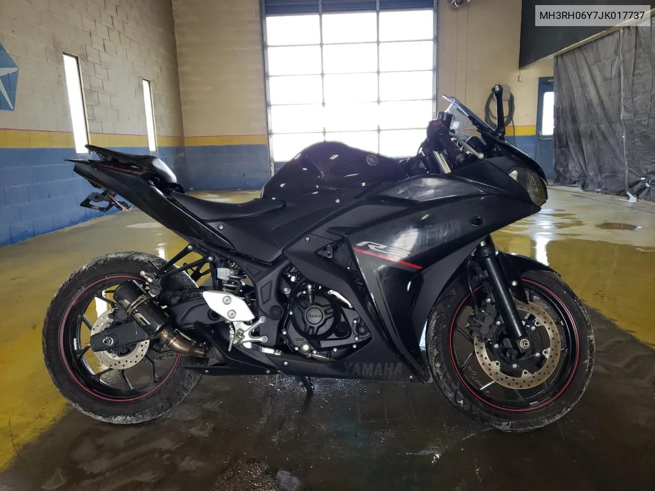 2018 Yamaha Yzfr3 VIN: MH3RH06Y7JK017737 Lot: 71739704