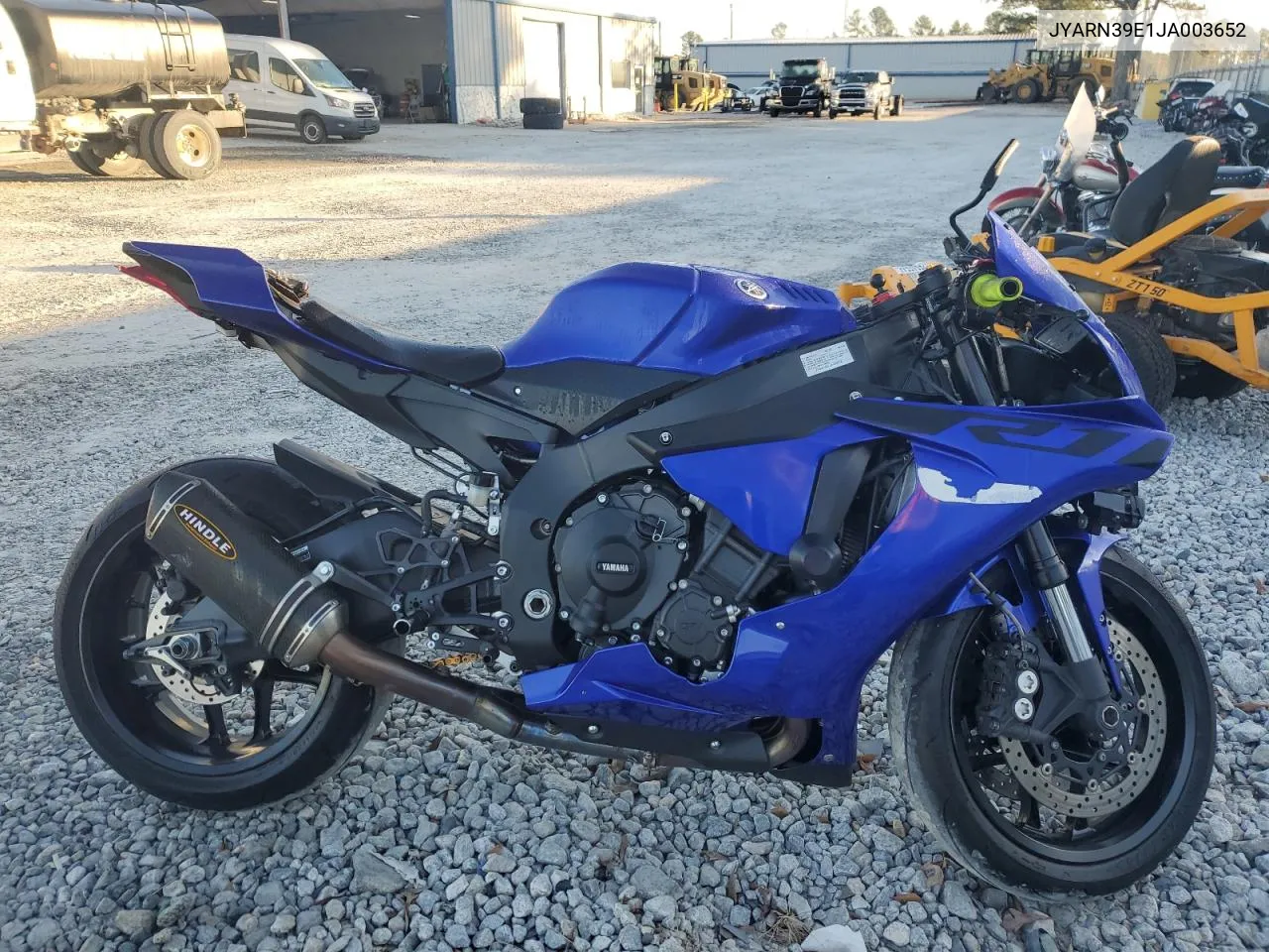 2018 Yamaha Yzfr1 VIN: JYARN39E1JA003652 Lot: 77954934