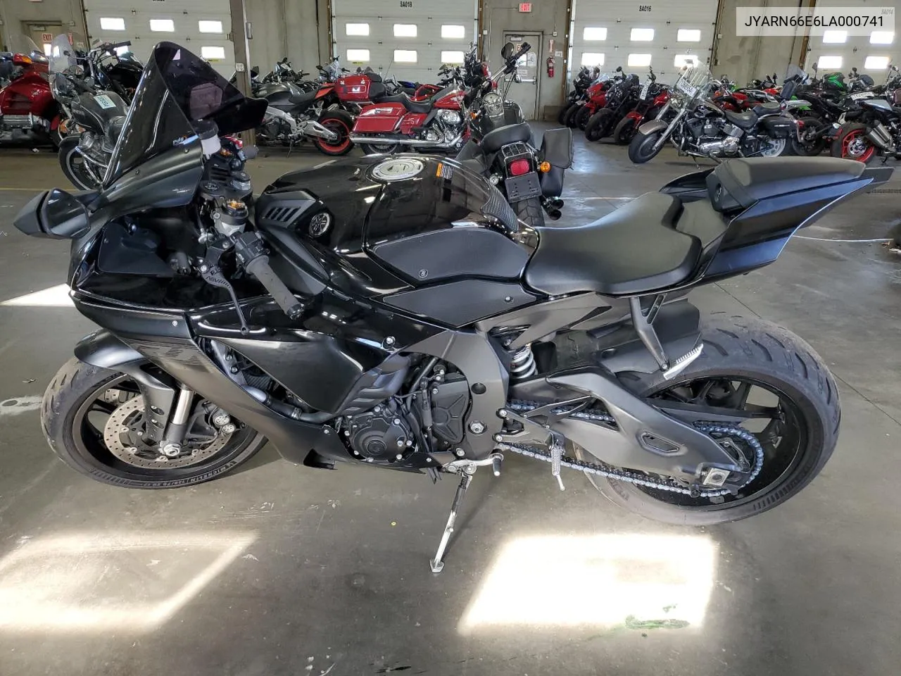 2020 Yamaha Yzfr1 VIN: JYARN66E6LA000741 Lot: 76085074