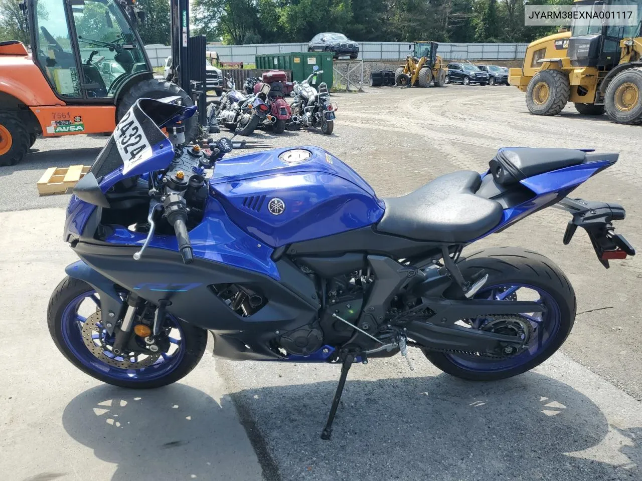 JYARM38EXNA001117 2022 Yamaha Yzfr7