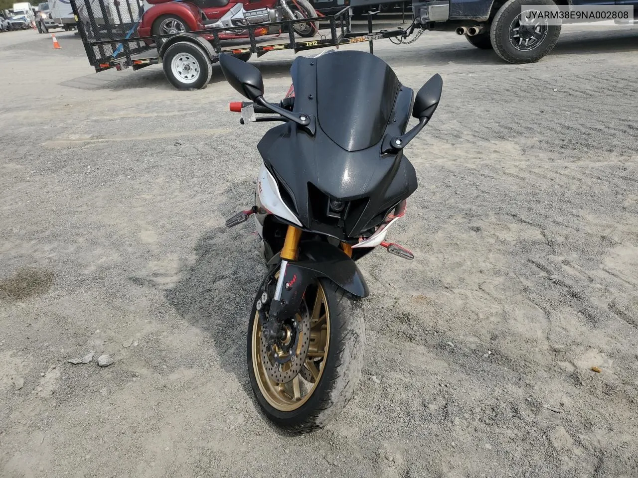 2022 Yamaha Yzfr7 VIN: JYARM38E9NA002808 Lot: 70495304