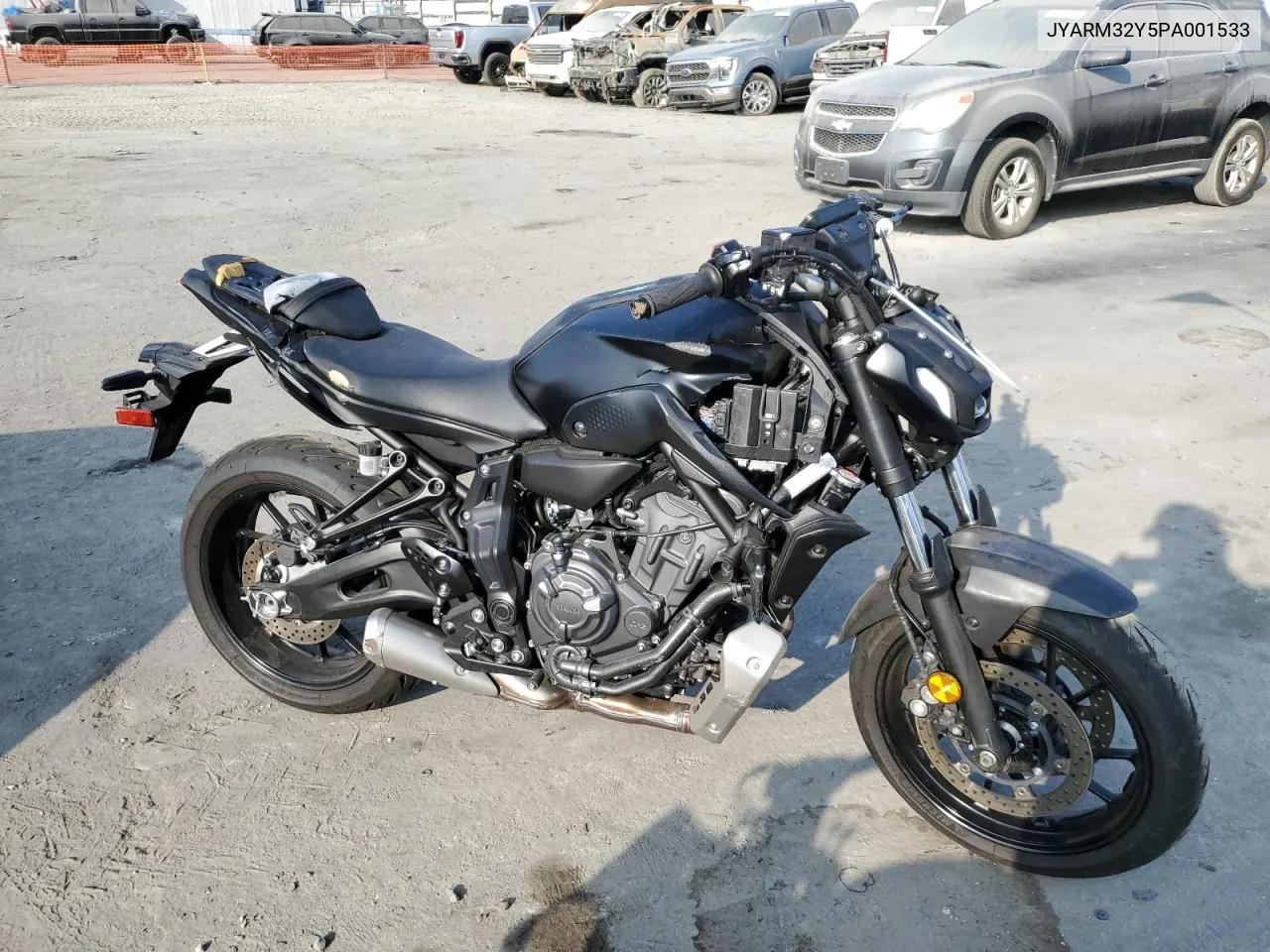 2023 Yamaha Mt07 C VIN: JYARM32Y5PA001533 Lot: 76503634