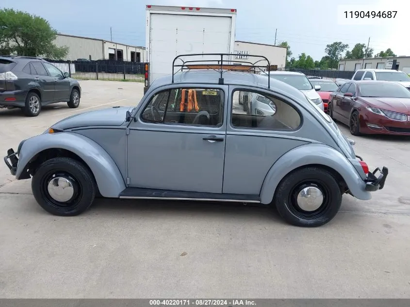 1190494687 1969 Volkswagen Beetle 1.8T Classic