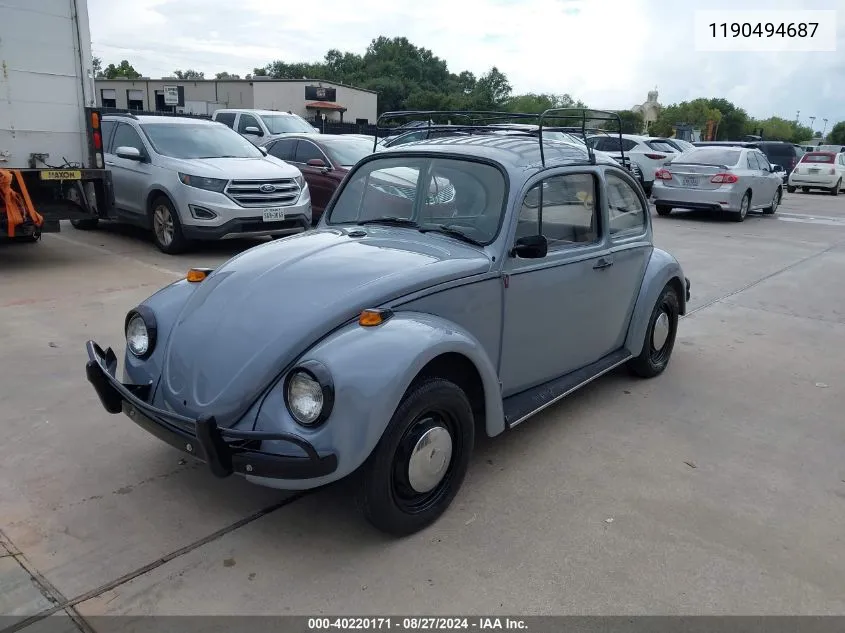 1190494687 1969 Volkswagen Beetle 1.8T Classic