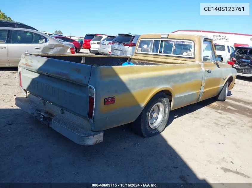 CE140S123761 1970 Chevy C10