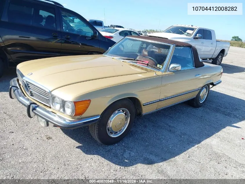 1973 Mercedes Benz Other VIN: 10704412008282 Lot: 40870549