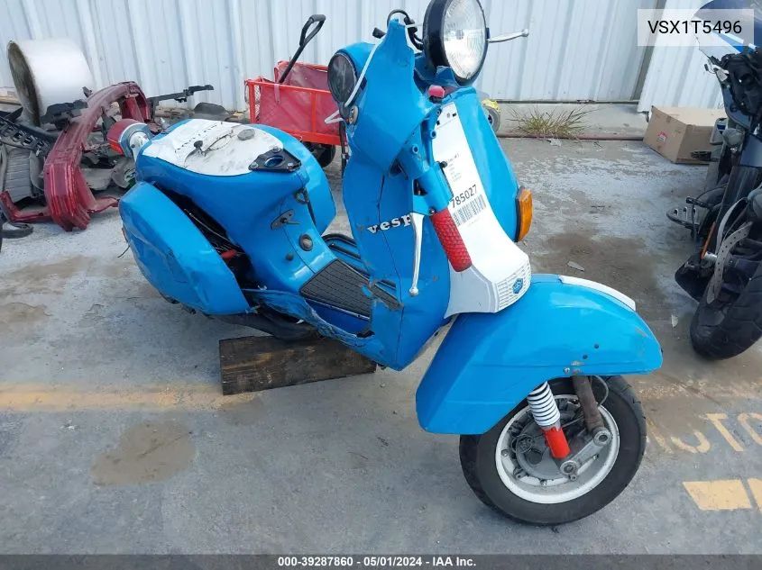 1979 Vesp P200E Scooter VIN: VSX1T5496 Lot: 39287860