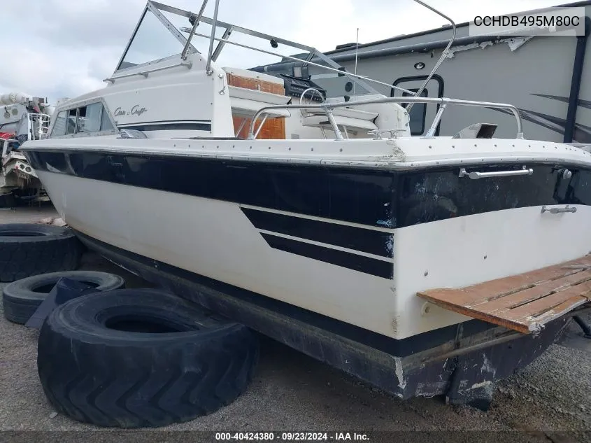 1980 Chris Craft Cch VIN: CCHDB495M80C Lot: 40424380