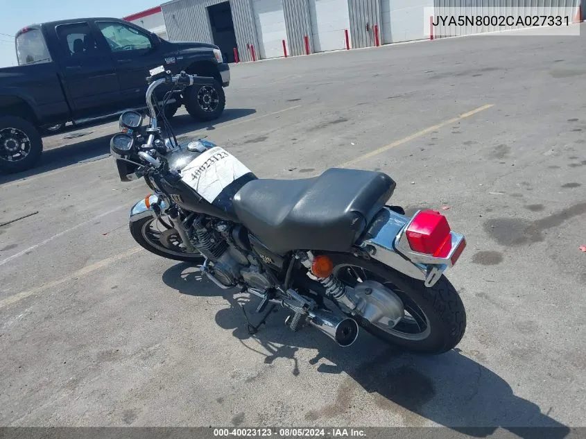 1982 Yamaha Xj650 VIN: JYA5N8002CA027331 Lot: 40023123