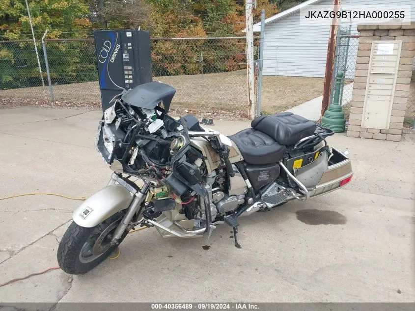 JKAZG9B12HA000255 1987 Kawasaki Zg1200