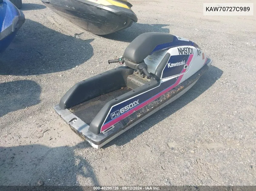 KAW70727C989 1989 Kawasaki Jetski