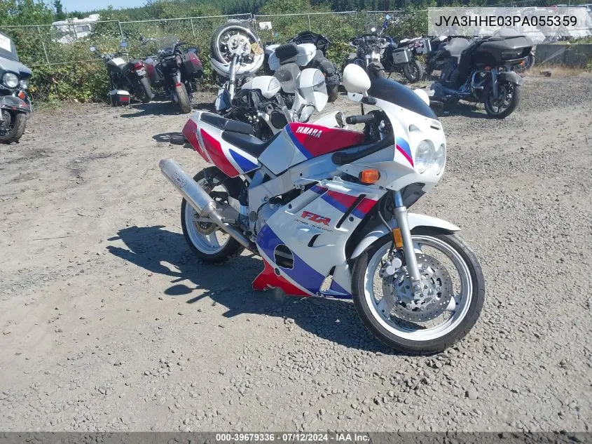 1993 Yamaha Fzr600 R VIN: JYA3HHE03PA055359 Lot: 39679336