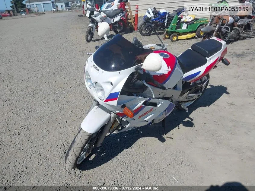 1993 Yamaha Fzr600 R VIN: JYA3HHE03PA055359 Lot: 39679336