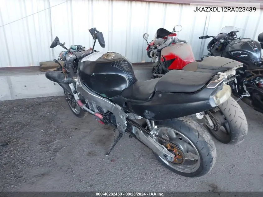 1994 Kawasaki Zx750 L VIN: JKAZXDL12RA023439 Lot: 40282450