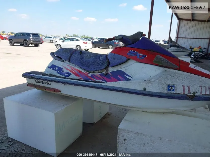 1996 Kawasaki Jet Ski 1100Zxi VIN: KAW06350H697 Lot: 40811881