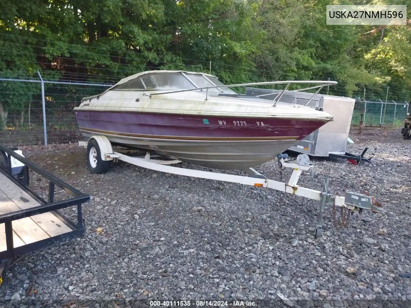 USKA27NMH596 1996 Maxum Boat & Trailer