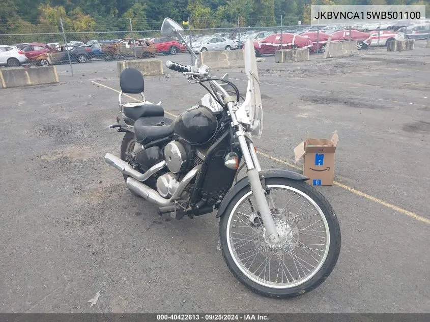 1998 Kawasaki Vn800 VIN: JKBVNCA15WB501100 Lot: 40422613