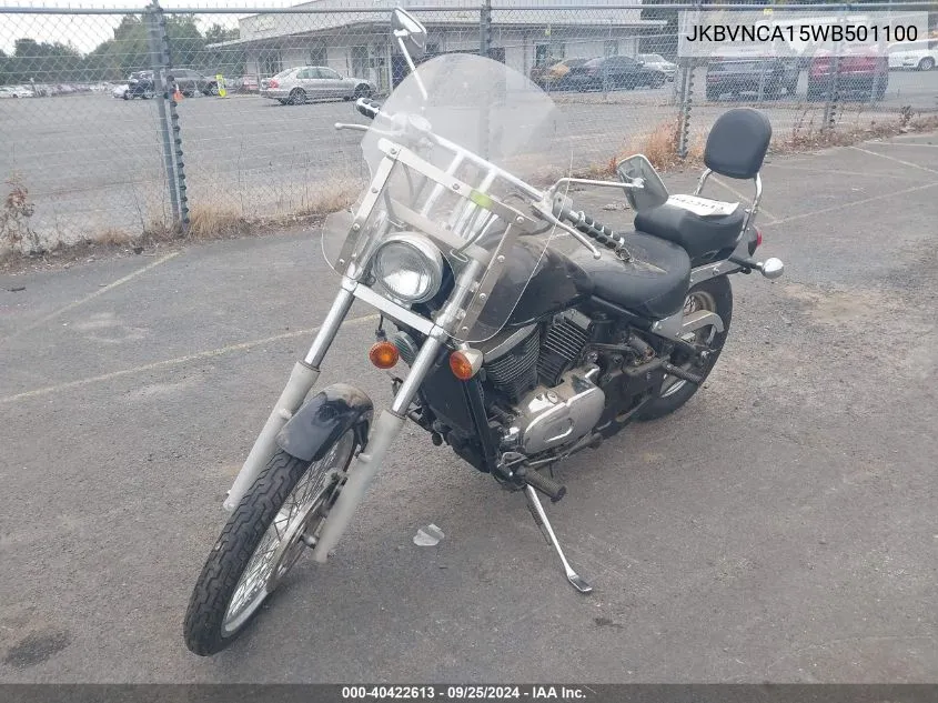 1998 Kawasaki Vn800 VIN: JKBVNCA15WB501100 Lot: 40422613